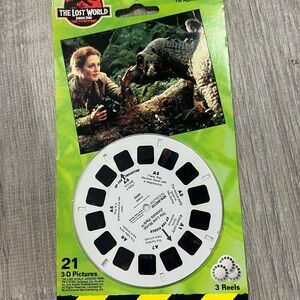 The Lost World: Jurassic Park View-Master 3D Reels Packaging - Green